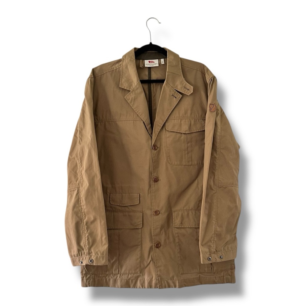 Fjallraven Men's Travel Blazer Field Jacket in Khaki XL